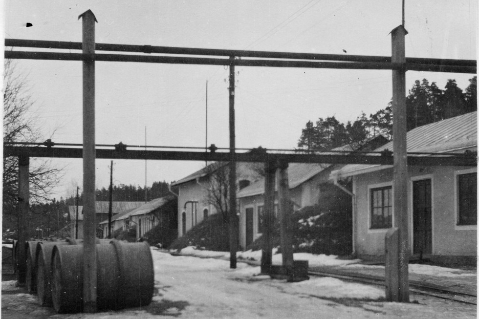 Åkers Krutbruk. Röksvaga krutfabriken.