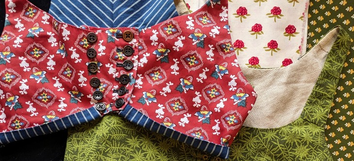 Livstycken i olika mönster