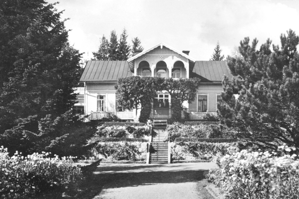 Rönnebo pensionat på Villagatan 12 i Trosa. Foto: Ateljé Annell.