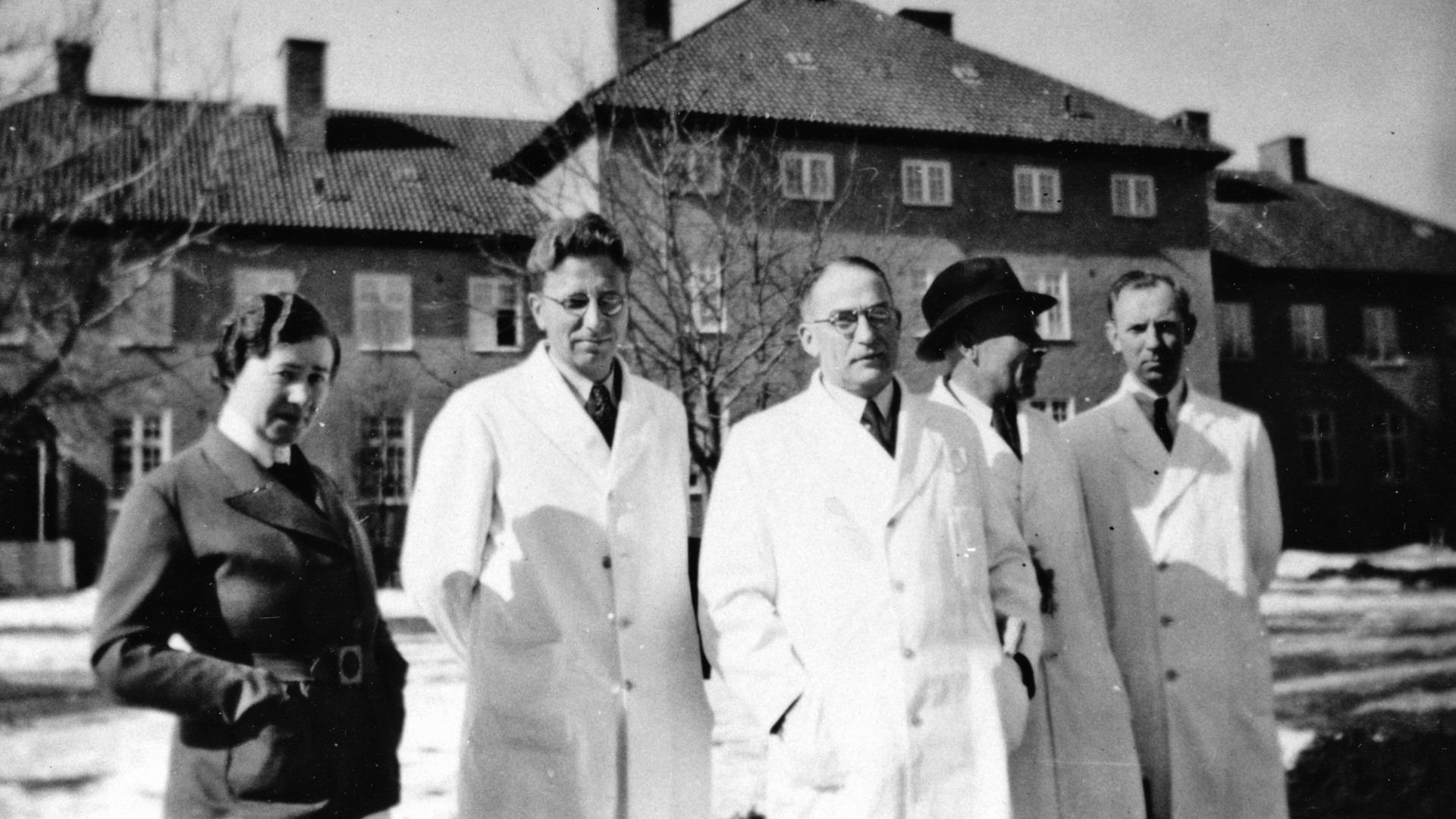 Personal vid Sundby mentalsjukhus 1938. 