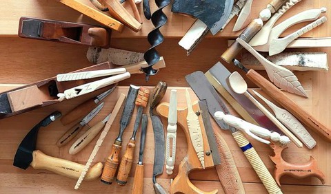 trä och verktyg för trä