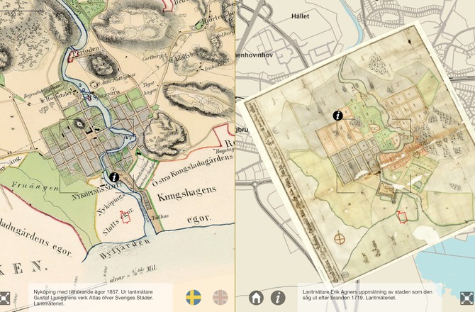 karta över nyköping